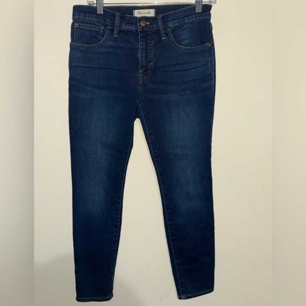 Madewell “Roadtripper”Dark Blue Skinny Jeans